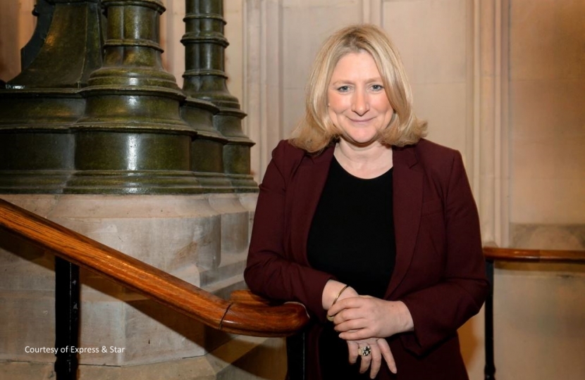 Suzanne Webb (Photo courtesy of the Express & Star)