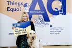 Suzanne Webb MP at Guide Dogs UK's event