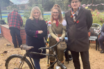 Suzanne Webb MP with Julia Marks and Mike Marks