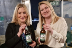 Suzanne Webb MP with Emily from Printworks Brewery and Windsor Castle Inn