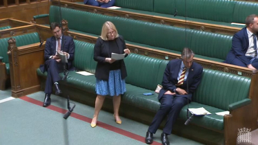Suzanne Webb MP at Education Questions